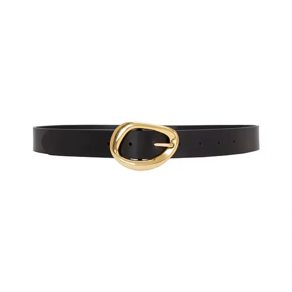Good American Classic Oval Buckle Belt NWT